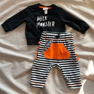 Cat & Jack Milk Monster Matching Set